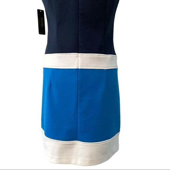 Laundry By Shelly Segal Colorblock Dress Sz 10 - Picture 8 of 13